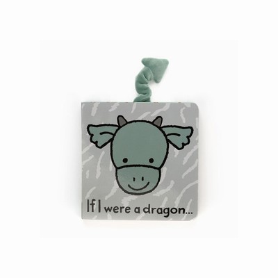 Jellycat If I Were A Dragon and Bashful Dragon Small UK | 02645MKPF